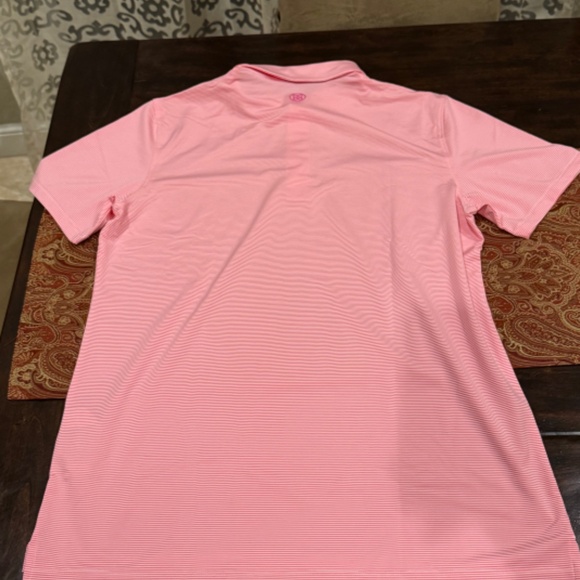 G/FORE Men's Large Feeder Stripe Tech Jersey Polo AZA MSRP $120 - Picture 6 of 11